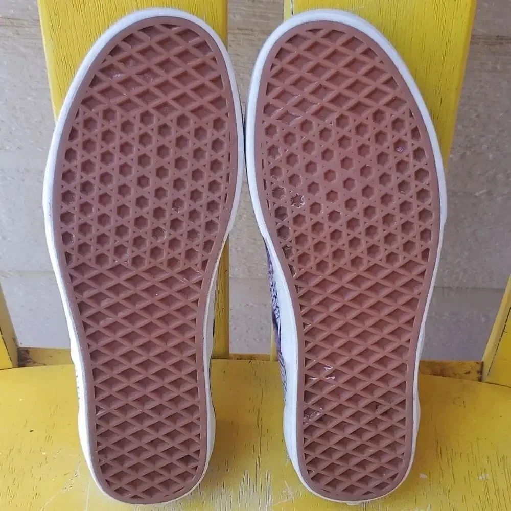 Vans New Age Classic Slip On Purple Tie Dye Shoes M9 W10.5